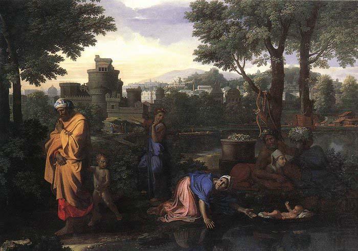 Nicolas Poussin The Exposition of Moses china oil painting image